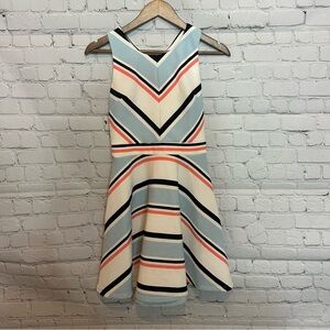 Xhilaration pastel striped sleeveless dress